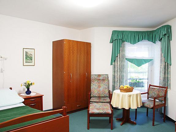 Bewohnerzimmer, Seniorenpflegeheim "An der Mozartstraße"