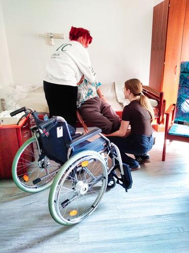 Auf diesem Bild sieht man die Schülerinnen.