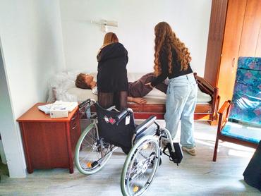 Auf diesem Bild sieht man die Schülerinnen.