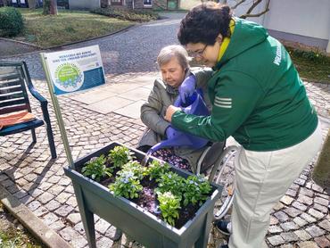 Auf diesem Bild sieht man die Aktion.
