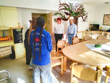 Auf diesem Bild sieht man die Schülerinnen.